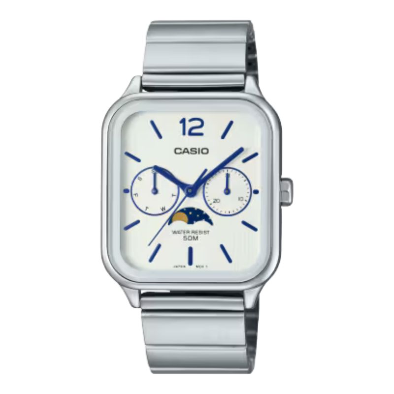 Reloj Casio Unisex Análogo MTP-M305D-7AV Moonphase