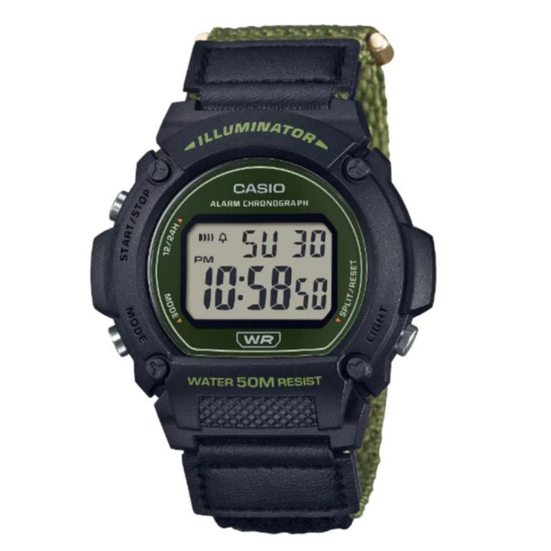 Reloj Casio Hombre Vintage W-219HB-3AVDF Outdoor Velcro