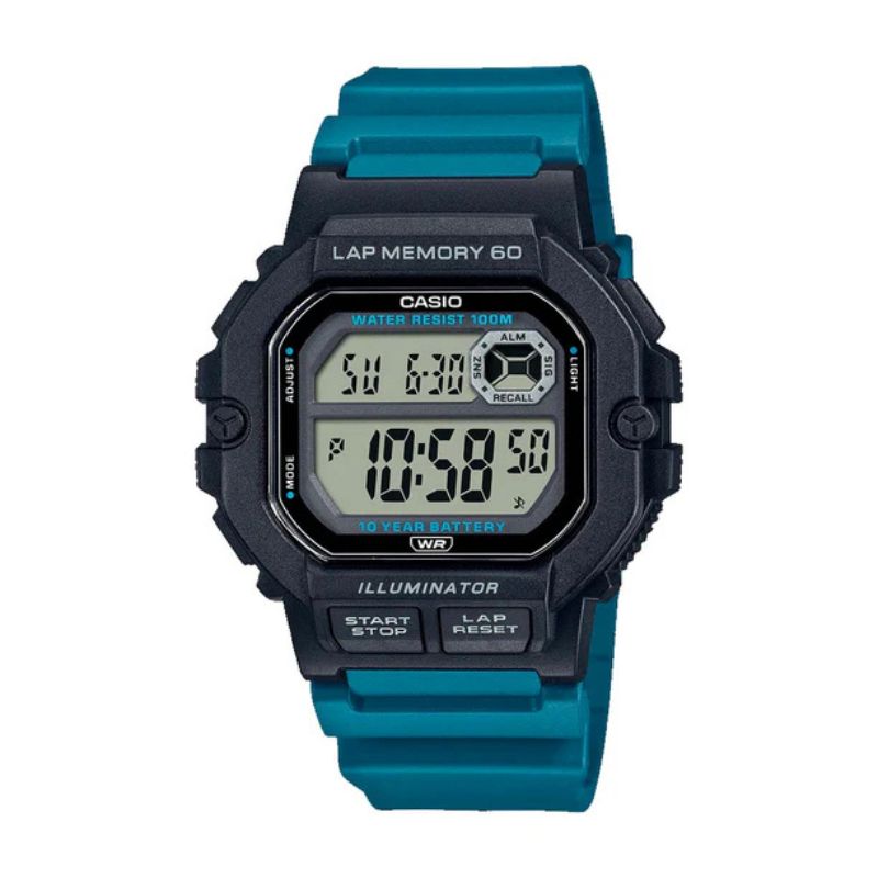 Reloj Casio Vintage WS-1400H-3AVDF Lap Memory 60