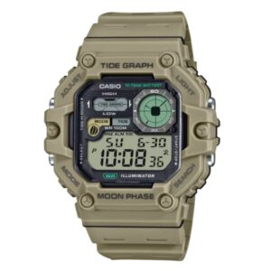 Reloj Casio Hombre Vintage WS-1700H-5AV Tide Graph Moonphase