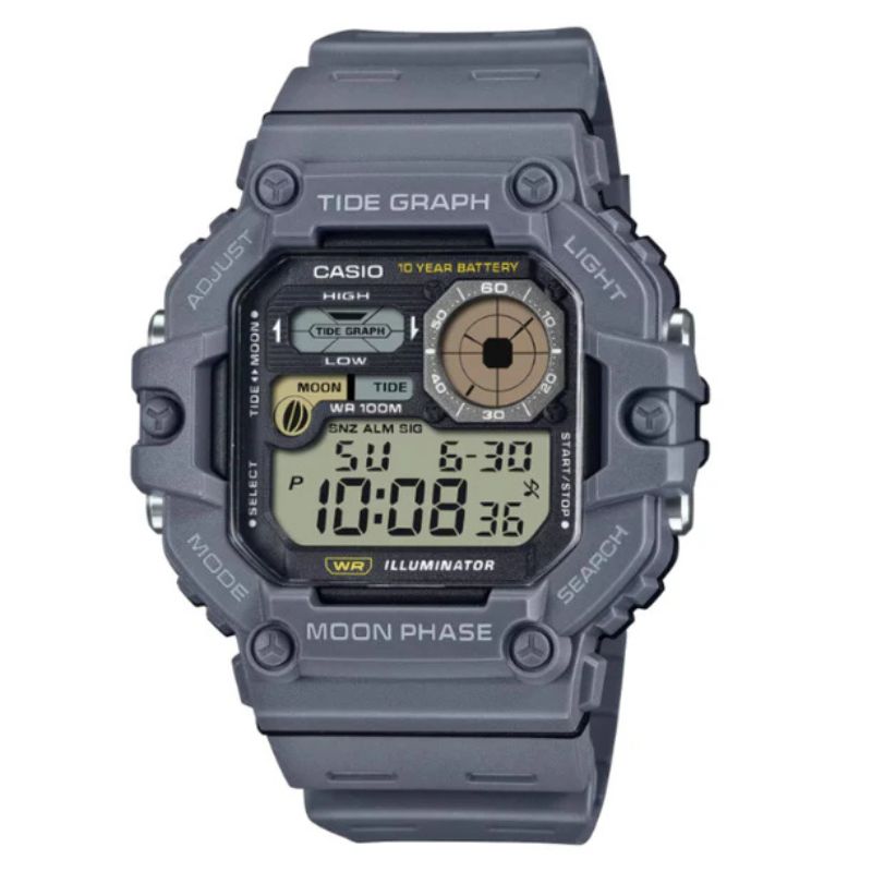 Reloj Casio Hombre Vintage WS-1700H-8AV Tide Graph Moonphase