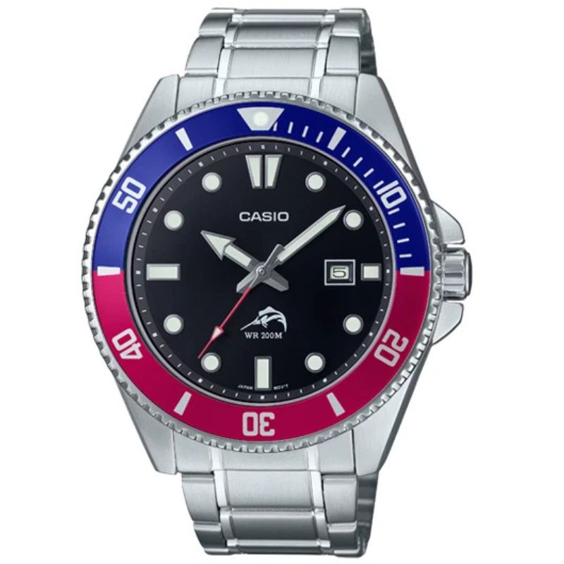 Reloj Casio Buceo Marlin Duro Mdv-106dd-1a2vcf Pepsi
