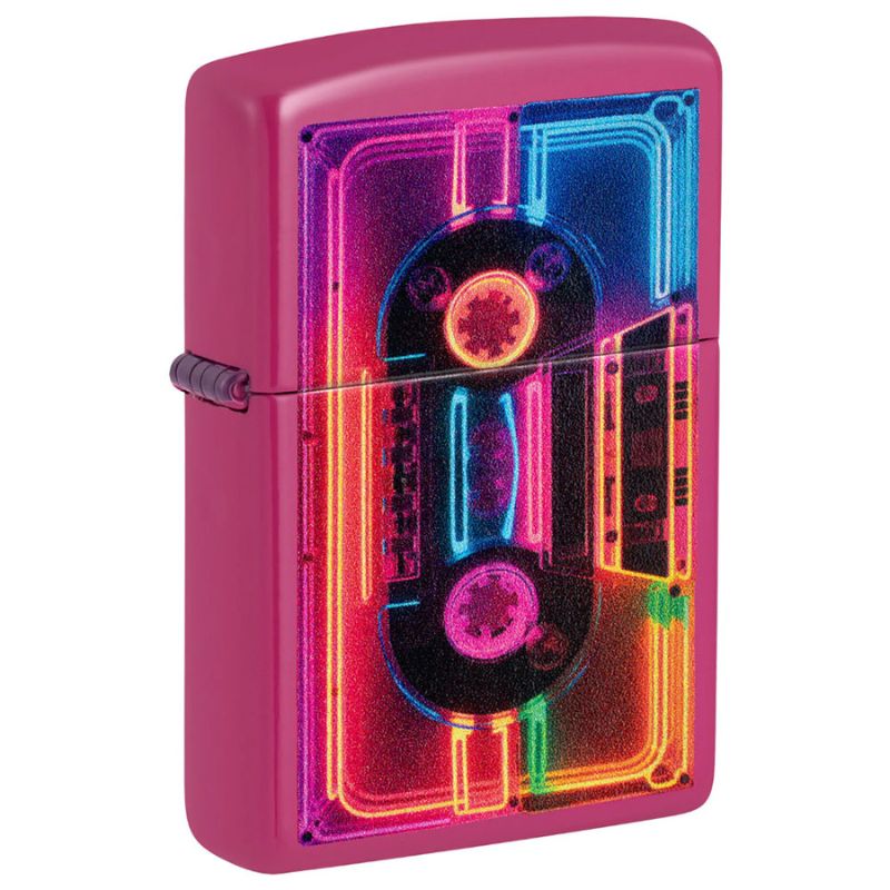 Encendedor Zippo Zp46693 Neon Cassette Design