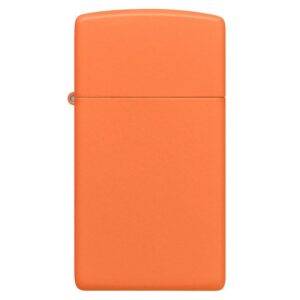 Encendedor Zippo ZP1631 SLIM ORANGE MATTE
