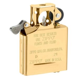 Zippo ZP65845 LTR PIPE INSERT GOLD PLATE BOX