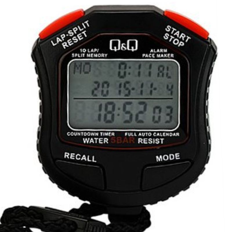 Reloj CRONOMETRO Q&Q Digital Hs45J003Y