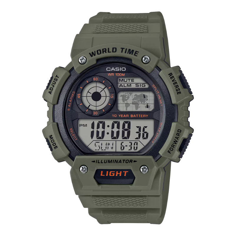 Reloj Casio Digital Hombre AE-1400WH-3A