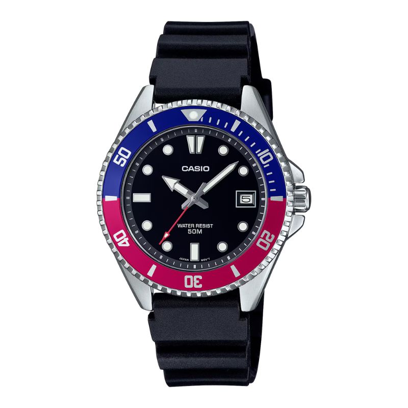 Reloj Casio Mini Marlin Duro MDV-10D-1A2V Batman