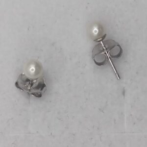 Aro Rodio Perla 4.5-5.0mm