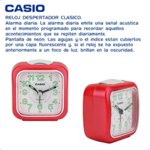 Reloj Despertador Casio Unisex TQ-142-4D