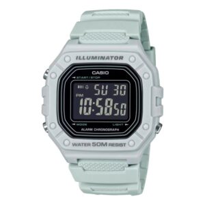 Reloj Casio Vintage W-218H-8BV Pantalla Negativa
