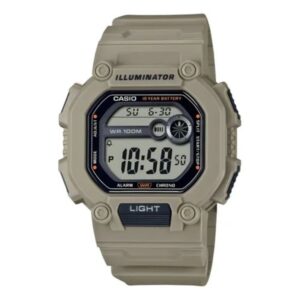 Reloj Hombre Casio W-737hx-5av Correa Extra Larga Luz Led