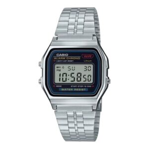 Reloj Casio Vintage A159W-N1DF Plateado MADE IN JAPAN