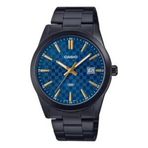 Reloj Casio Mtp-Vd03b-2a Azul Acero Pavonado