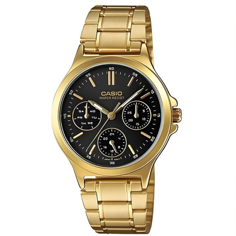 Reloj Casio Clásico Mujer Dorado LTP-V300G-1A