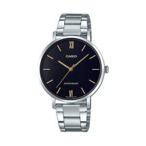 Reloj Casio Mujer Análogo Minimalista Plateado LTP-VT01D-1B