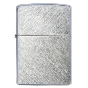 Encendedor Zippo Classic Herringbone Sweep Plateado Zp24648