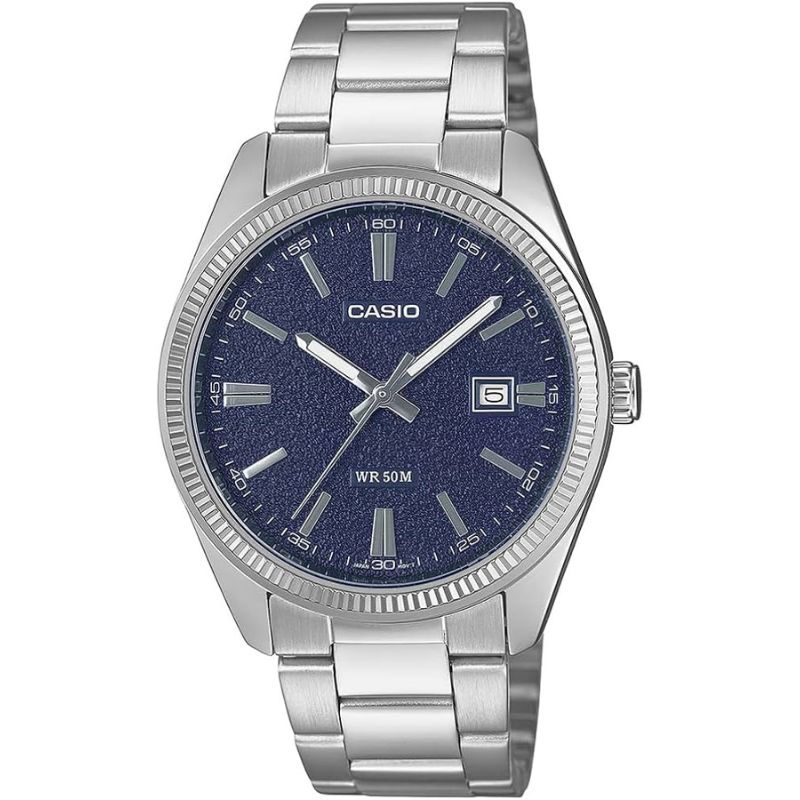 Reloj Casio Análogo MTP-1302DA-2A1V Azul 38,5mm