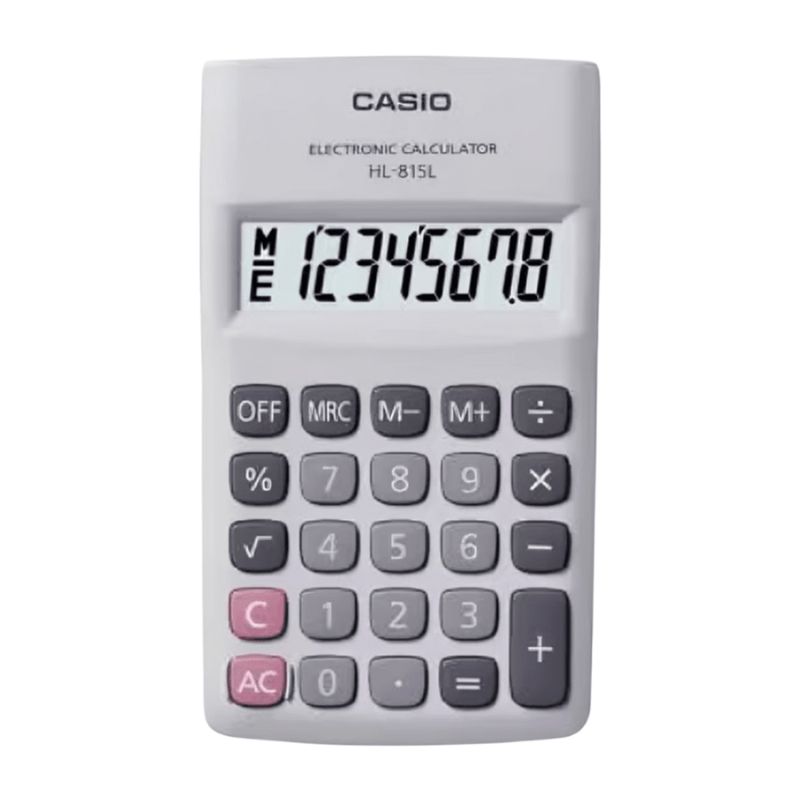 Calculadora De Bolsillo 8 Digitos Blanco HL-815L