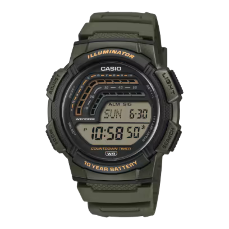 Reloj Casio Hombre WS-1800-3AV