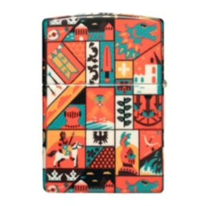 Encendedor Zippo Old Ages Design Multicolor ZP48786