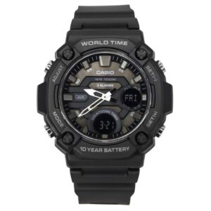 Reloj Casio Análogo-Digital Vintage AEQ-120W-1BV Negro