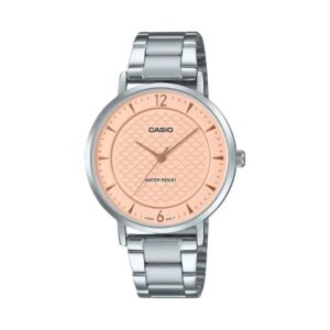 Reloj Casio Análogo LTP-VT04D-4A Doble Dial Rosado