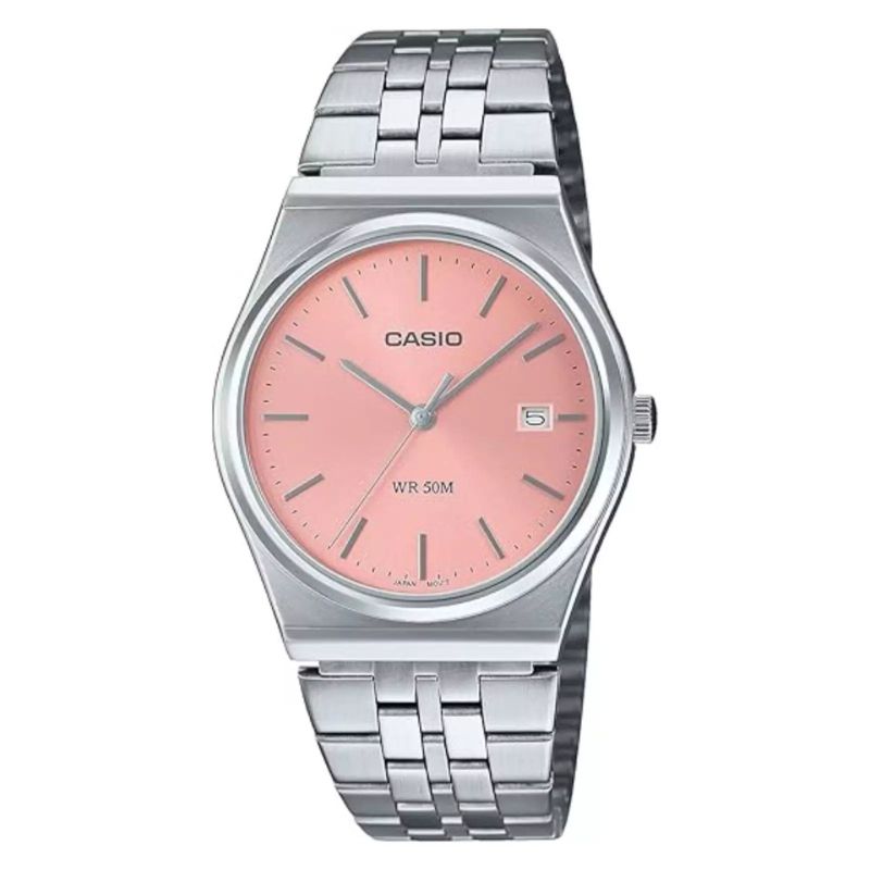 Reloj Casio Análogo MTP-B145D-4AV "Barbie" Rosa