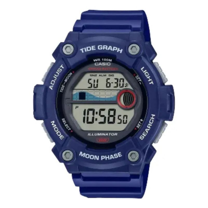 Reloj Casio Vintage WS-1300H-2AVDF Tide Graph Moonphase
