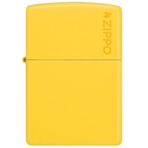 ENCENDEDOR ZIPPO ZP46019ZL CLASSIC SUNFLOWER WITH ZIPPO LOGO