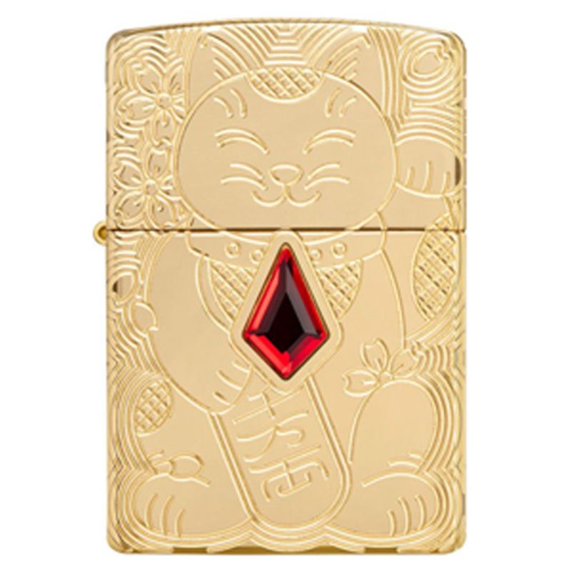 ENCENDEDOR ZIPPO Armor® Lucky Cat Design ZP49802