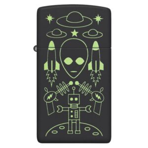 encendedor zippo Alien Invasion Design Slim ® ZP46691