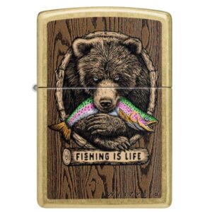ENCENDEDOR ZIPPO Rietveld® Fishing is Life Design ZP47111