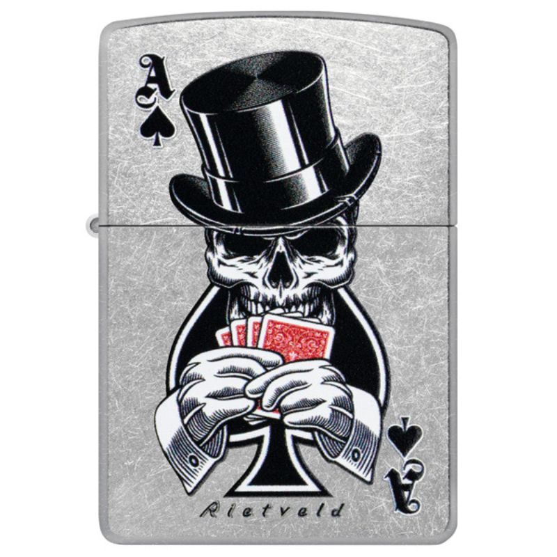 ENCENDEDOR ZIPPO Rietveld® Ace of Spades Design ZP47112