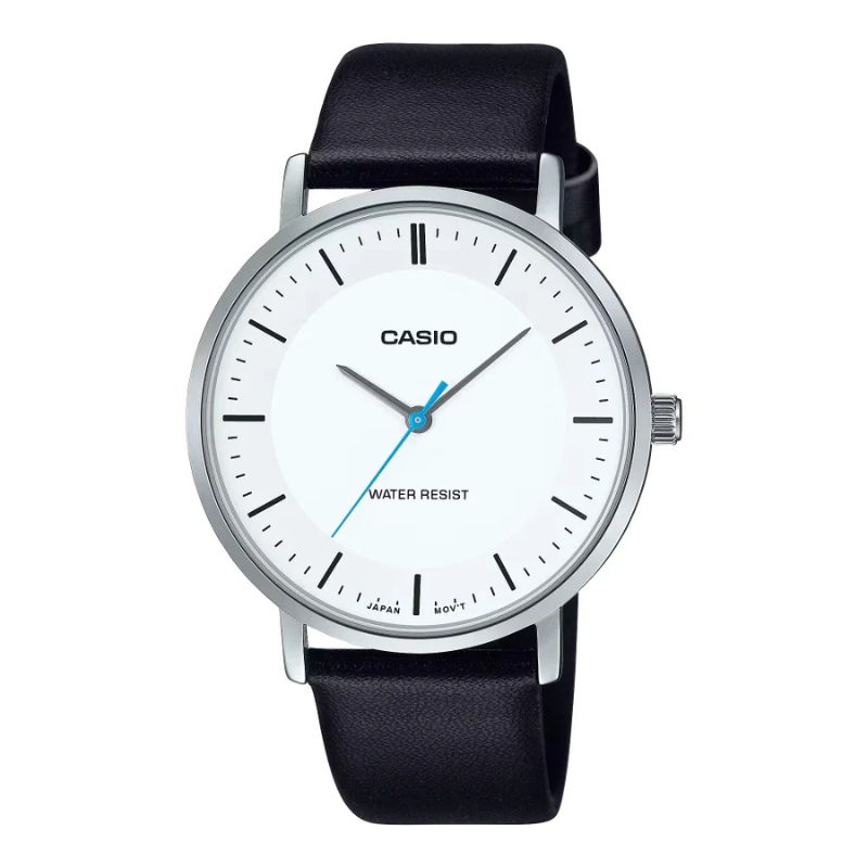 Reloj Casio Análogo MTP-VT04L-7E Dial Cóncavo Blanco