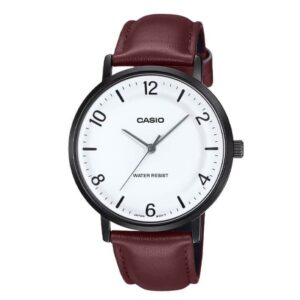 Reloj Casio Análogo MTP-VT03BL-7B Dial Cóncavo Blanco