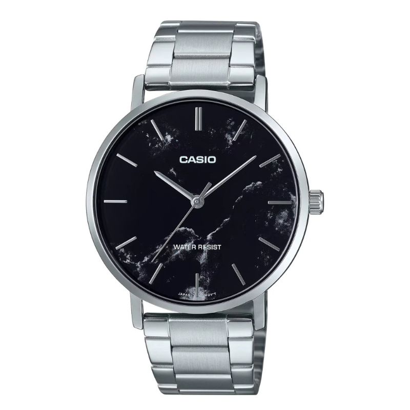 Reloj Casio Análogo MTP-VT01DM-1A Correa de Acero
