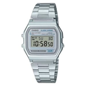 Reloj Casio Vintage Unisex Plateado A-158WEA-7