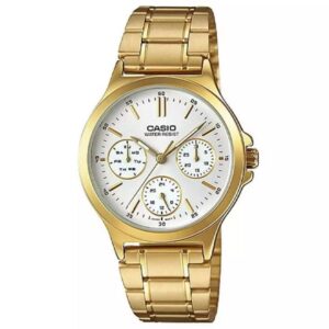 Reloj Casio Vintage Mujer Dorado LTP-V300G-7A
