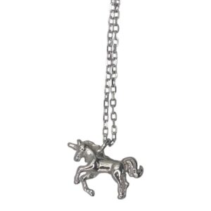 Collar de plata  Rodio Unicornio 12997FNSWSH1