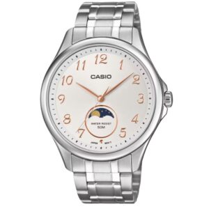 Reloj Casio Análogo MTP-M110D-7AV Moonphase Acero