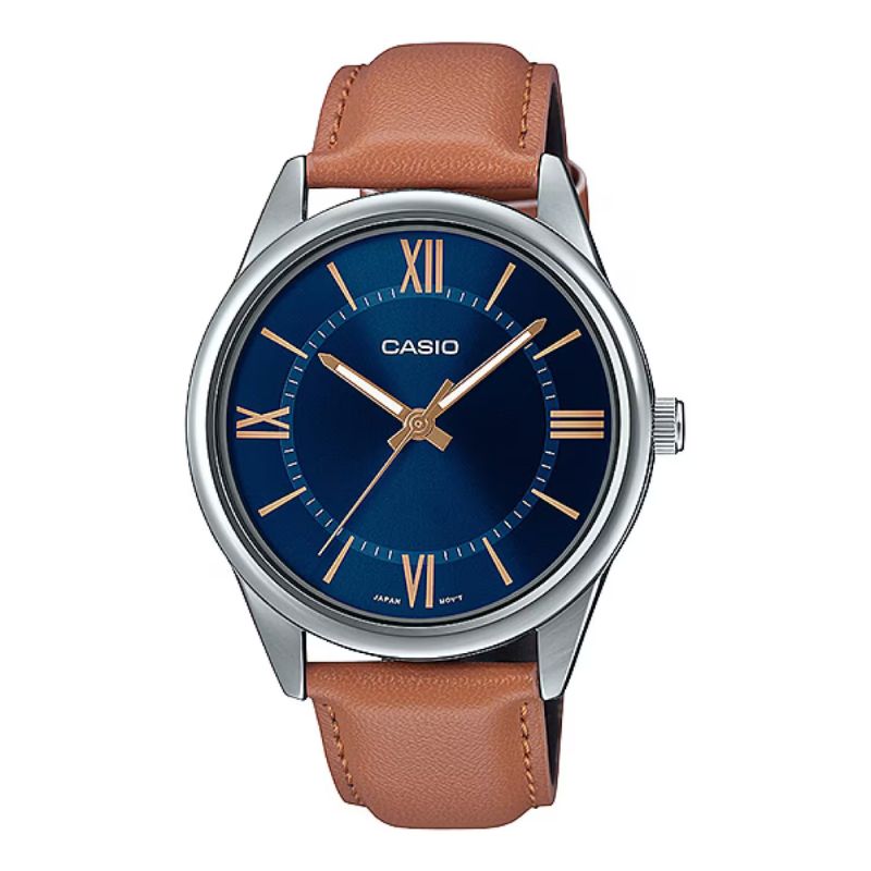 Reloj Casio MTP-V005L-2B5 Hombre Análogo Esfera Azul