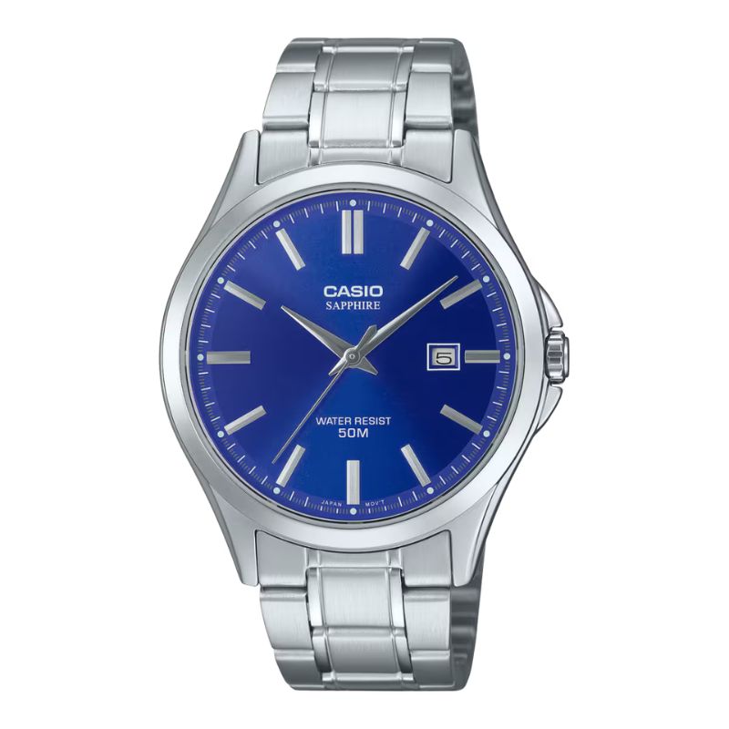 Reloj Casio Sapphire Análogo MTS-110D-4AVDF Acero