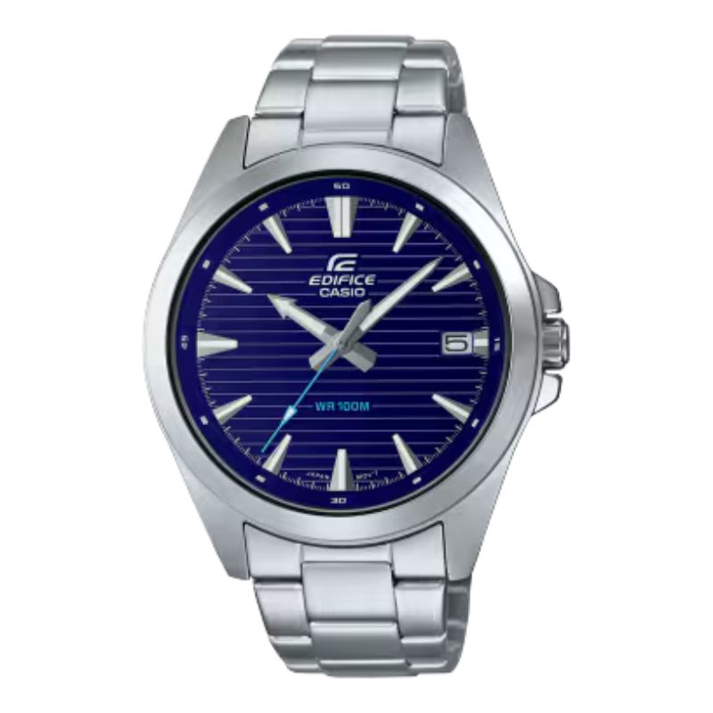Reloj Casio Edifice EFV-140D-2A Caja y Correa de Acero