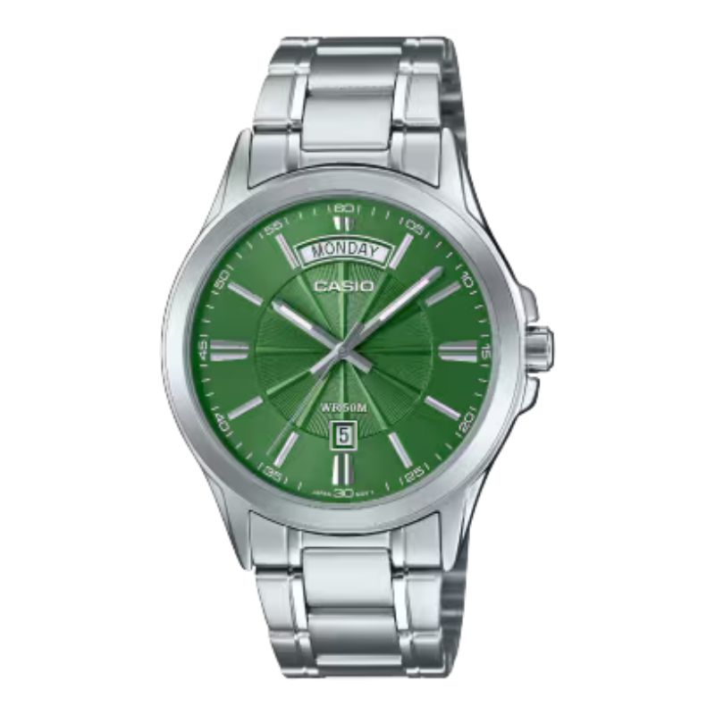 Reloj Analógico Casio MTP-1381D-3AVDF Verde Hombre