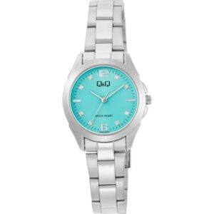 Reloj Q&Q C05A-021PY Ladies Acero Turquesa