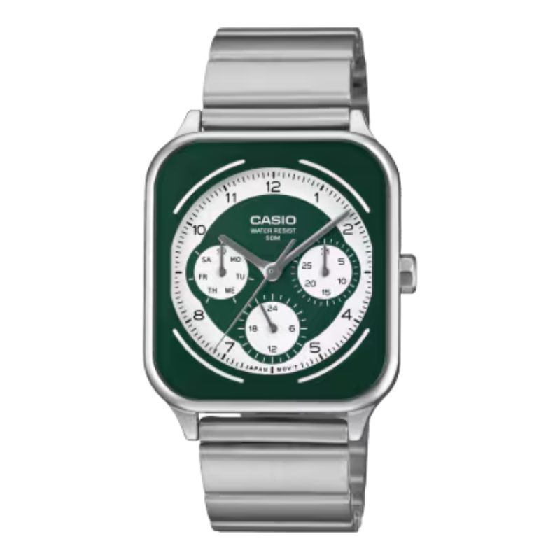 Reloj Casio Moonphase MTP-M307D-3B Unisex - Análogo
