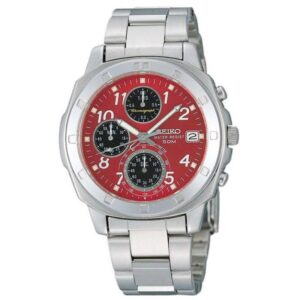 Reloj Seiko Chronograph SZER013 Esfera Roja (MERCADO JAPONES)