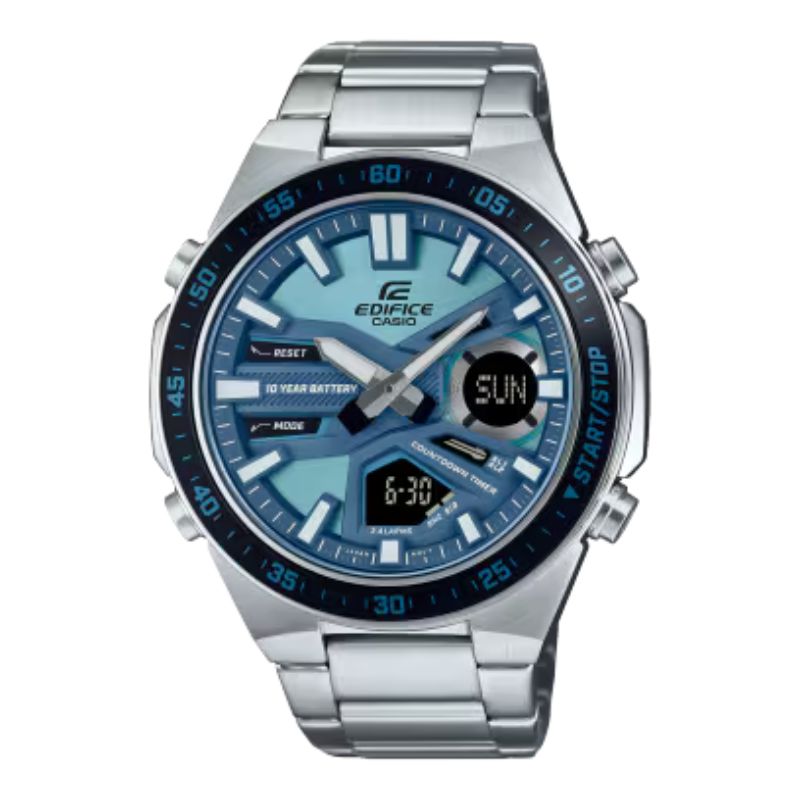 Reloj Casio Edifice Hombre Plateado EFV-C110D-2B