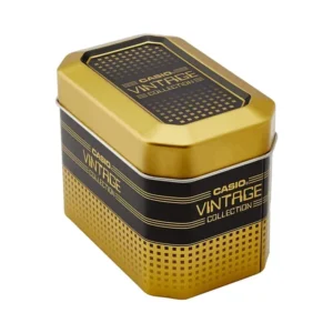 Caja Para Reloj Casio Vintage Collection Metalica MP-MCAA3-VC